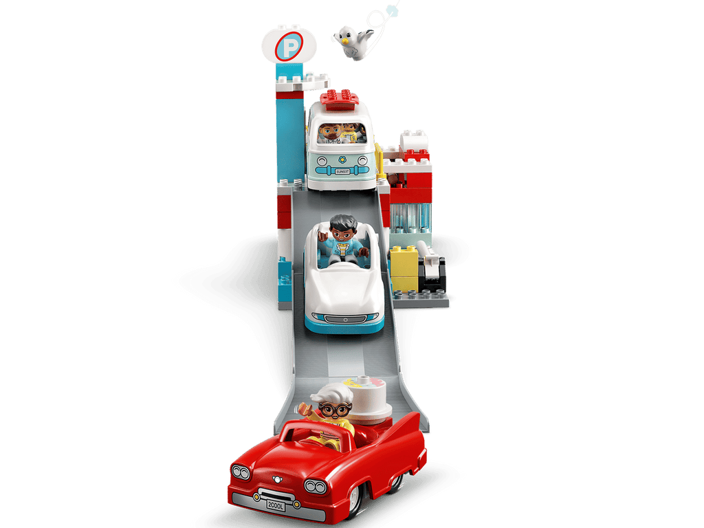 LEGO DUPLO Parkeergarage en wasstraat - 10948