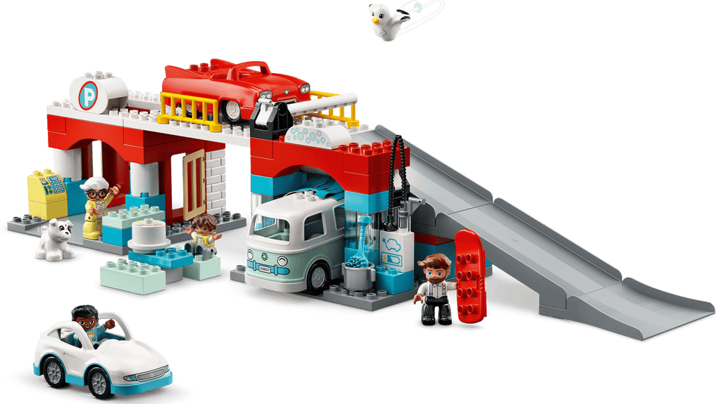 LEGO DUPLO Parkeergarage en wasstraat - 10948