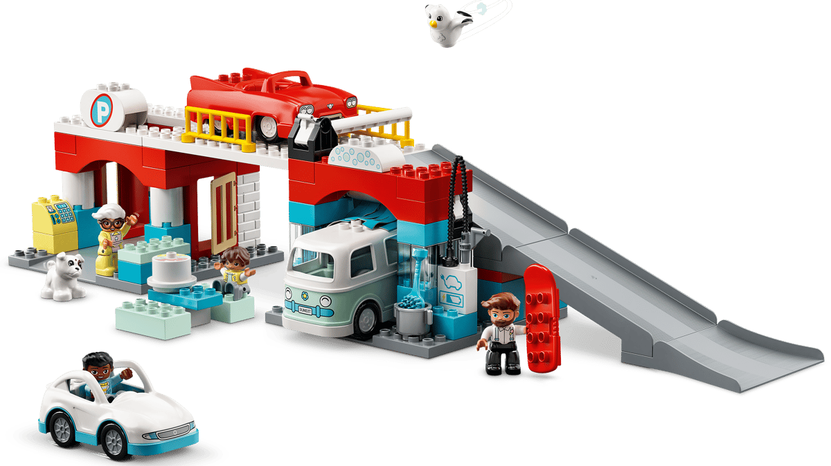 LEGO DUPLO Parkeergarage en wasstraat - 10948