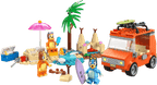 LEGO Bluey Bluey's autorit naar het strand - 11202