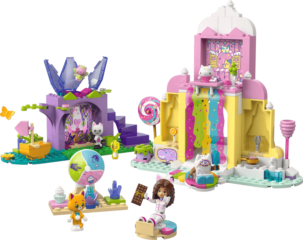 LEGO Gabby's Dollhouse Snoepjesberg en Kittentuin - 11205