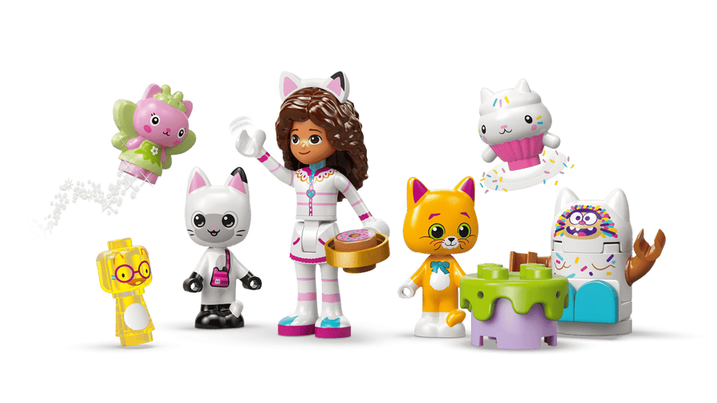 LEGO Gabby's Dollhouse Snoepjesberg en Kittentuin - 11205