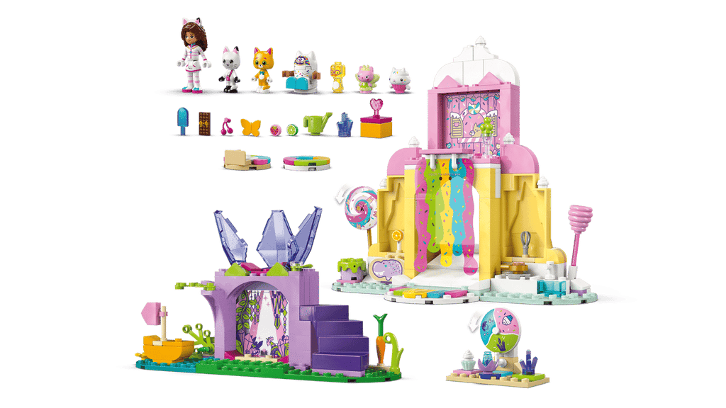 LEGO Gabby's Dollhouse Snoepjesberg en Kittentuin - 11205