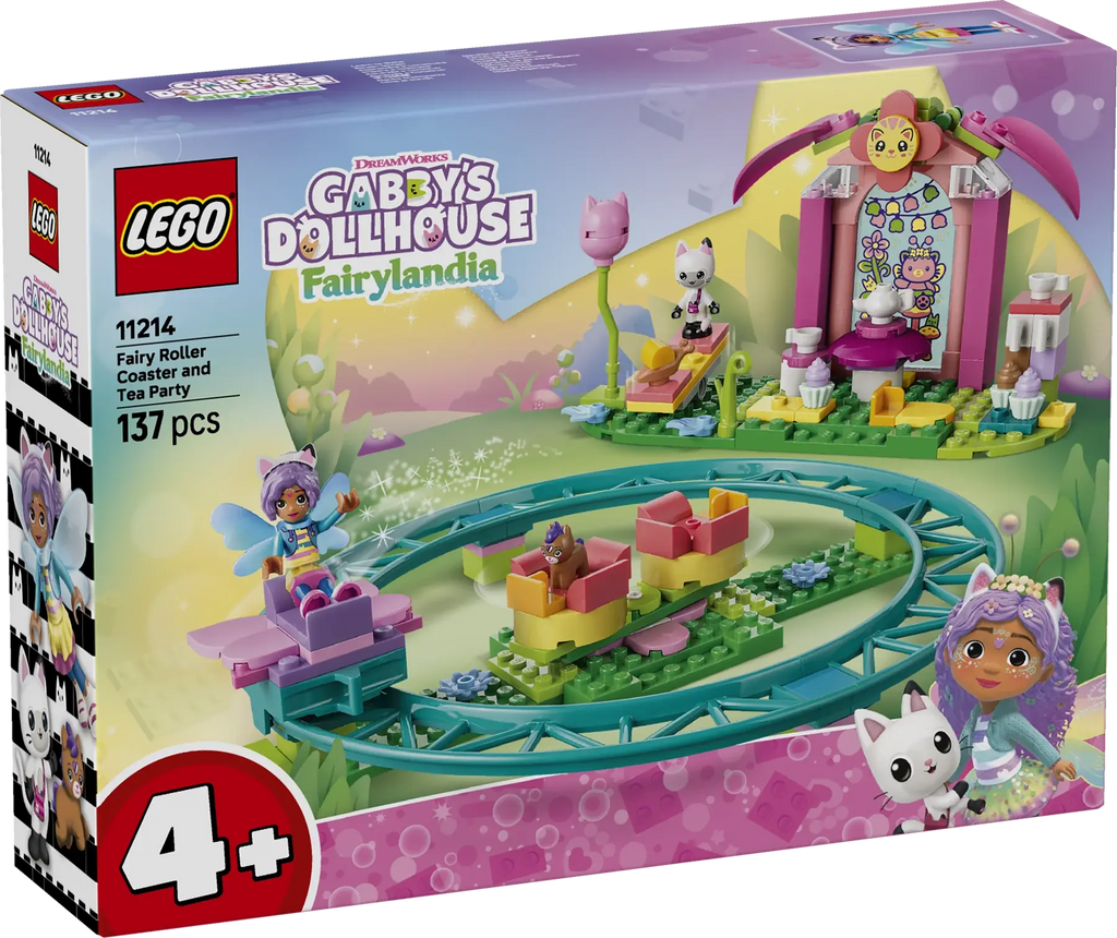 LEGO Gabby's Dollhouse Feeënachtbaan en theekransje - 11214