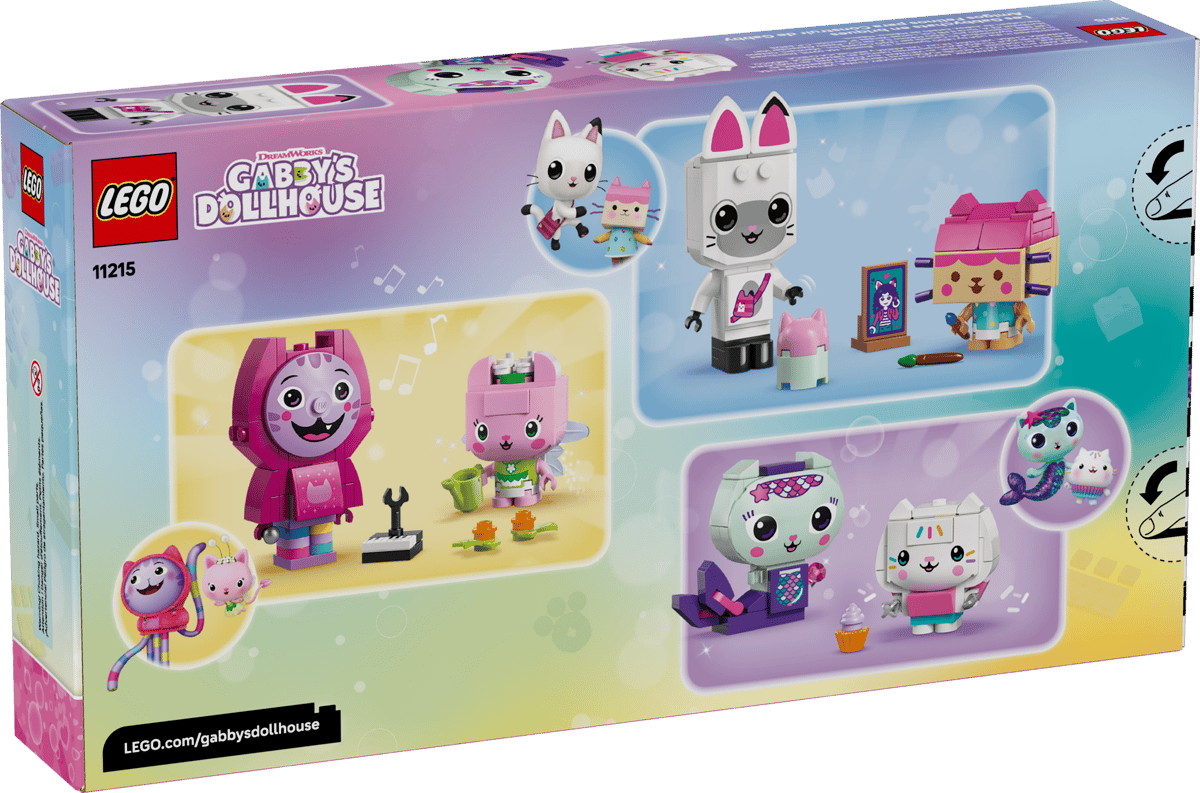 LEGO Gabby's Dollhouse Gabby’s bouwbare kattenvriendjes - 11215