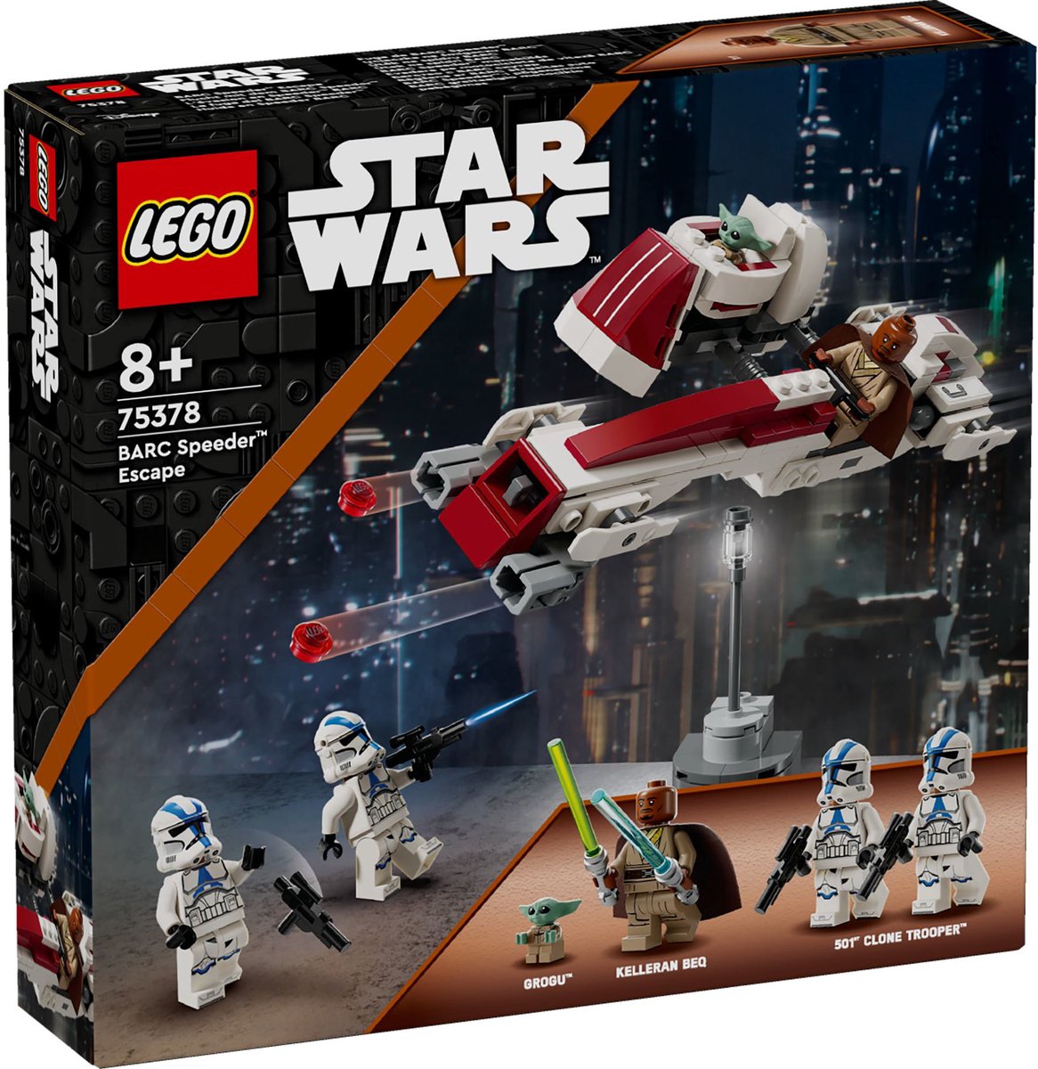 LEGO Star Wars BARC Speeder ontsnapping - 75378