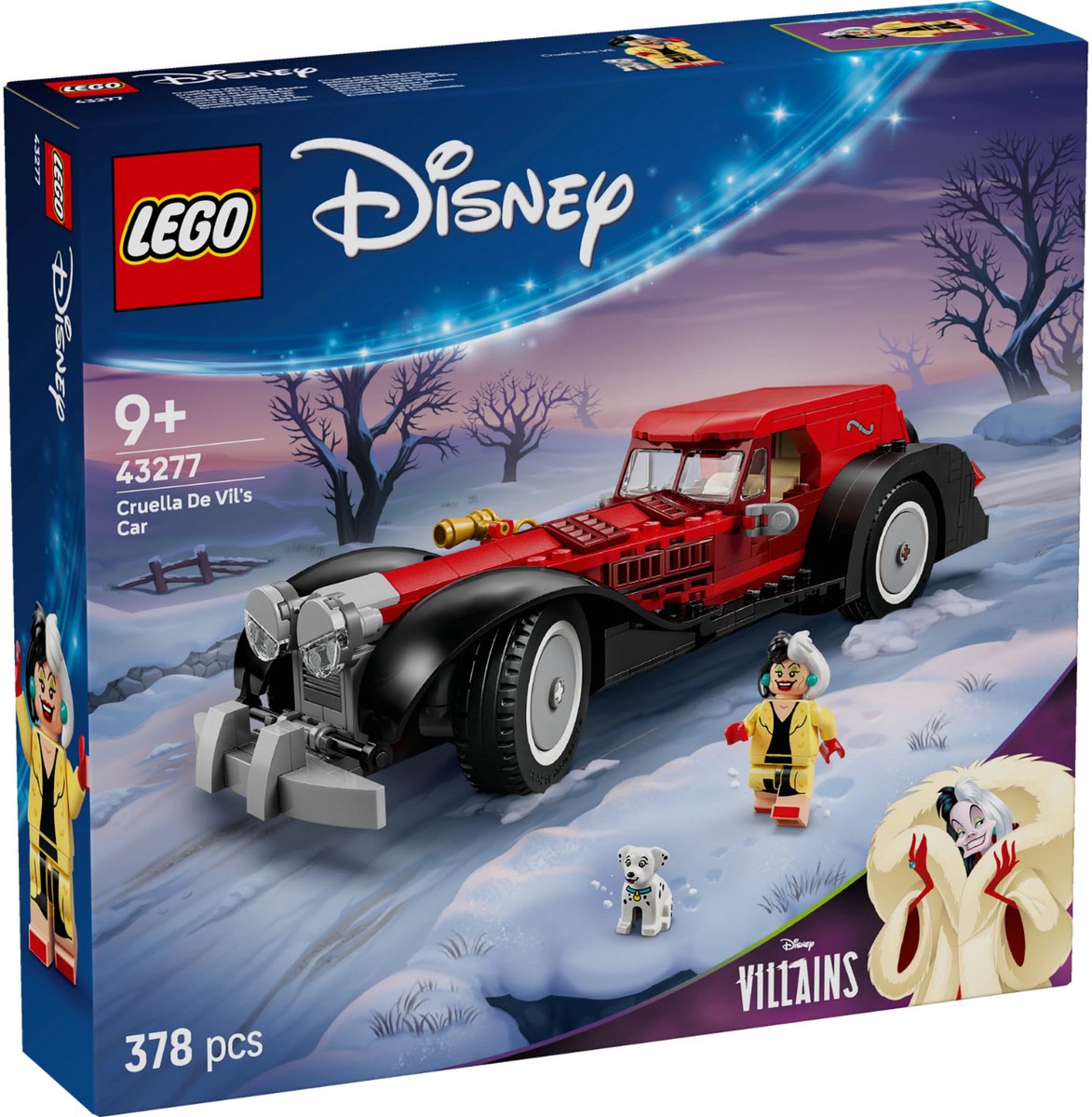 LEGO Disney Cruella de Vils auto - 43277