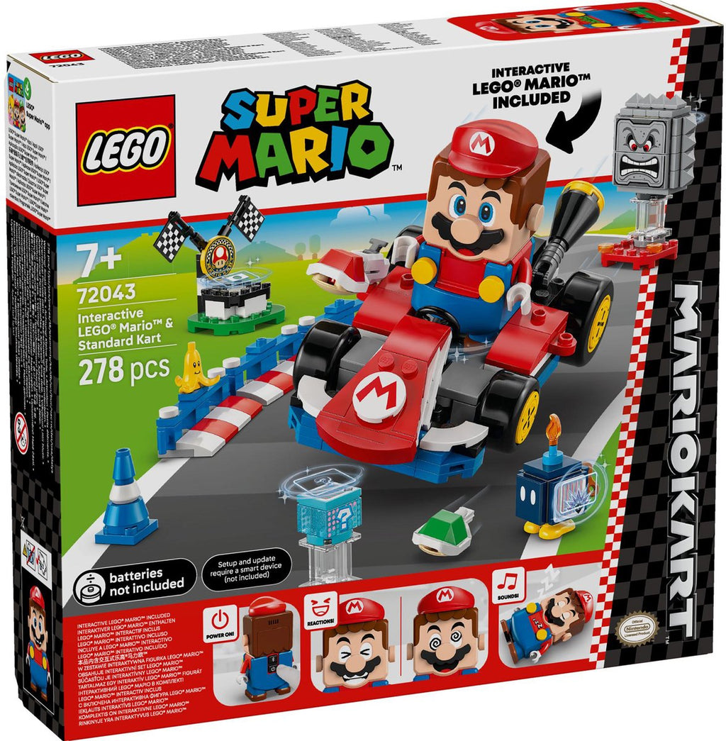 LEGO Super Mario Interactieve LEGO Mario en standaardkart - 72043