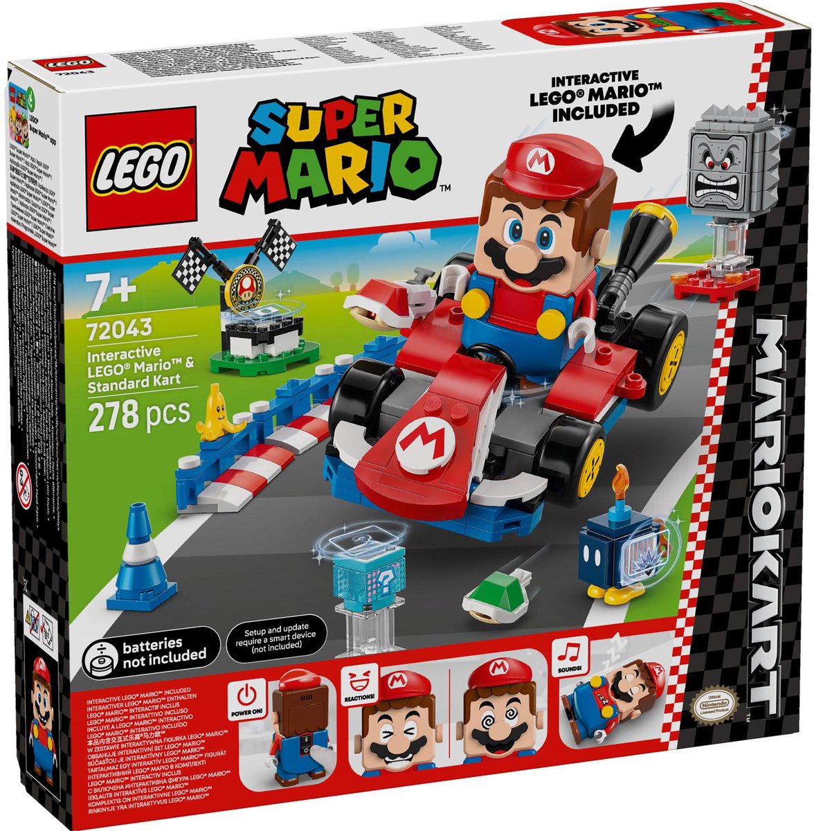 LEGO Super Mario Interactieve LEGO Mario en standaardkart - 72043