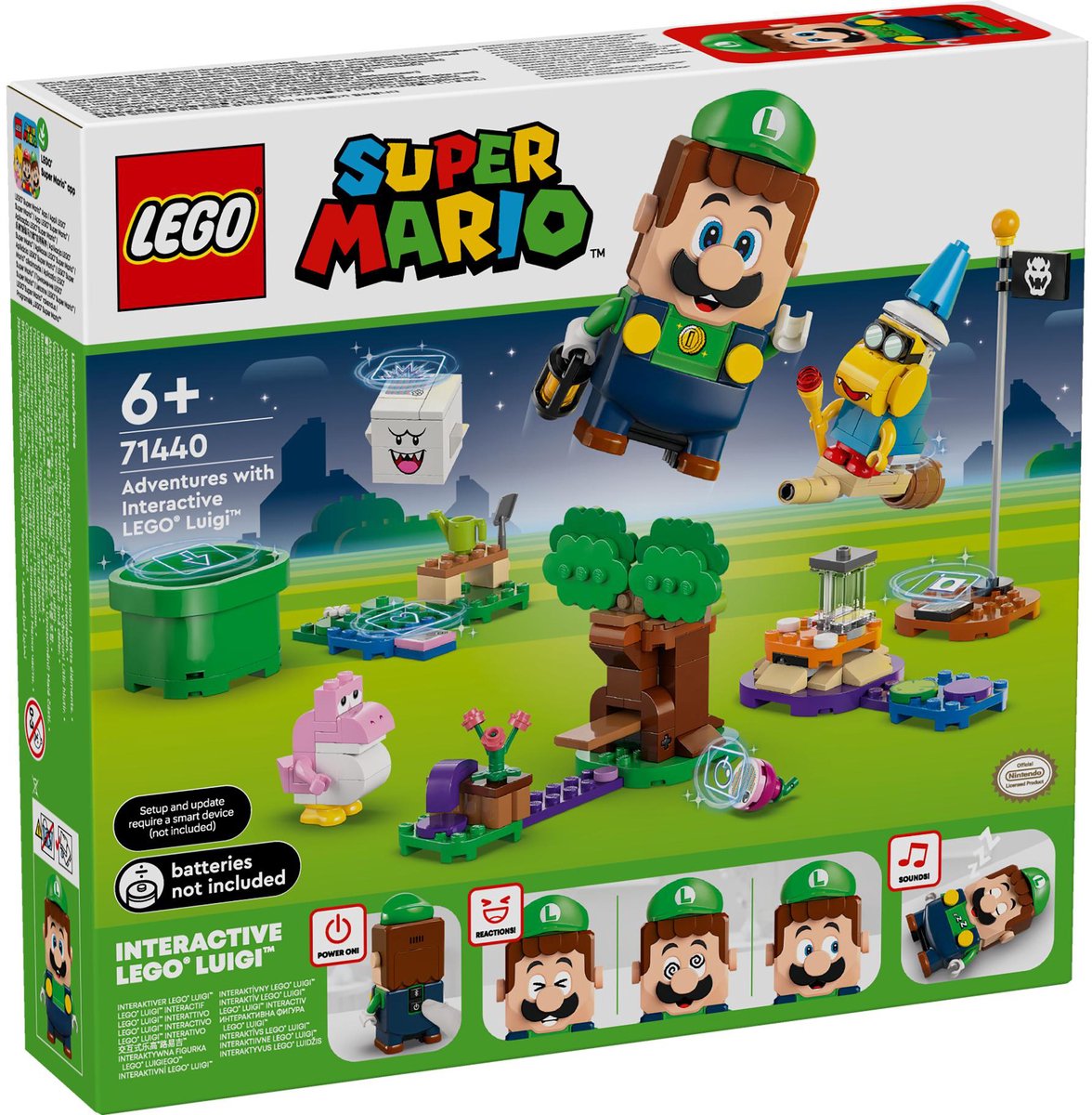 LEGO Super Mario Avonturen met interactieve LEGO Luigi - 71440