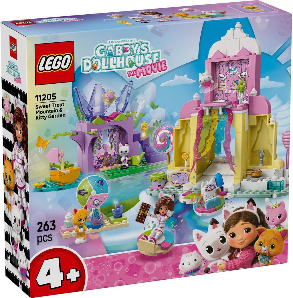 LEGO Gabby's Dollhouse Snoepjesberg en Kittentuin - 11205