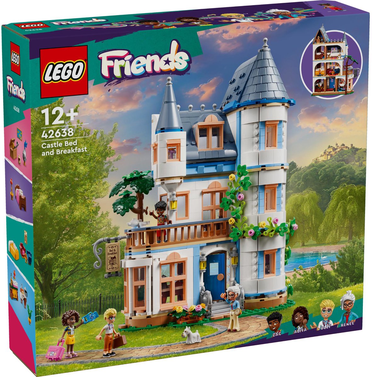 LEGO Friends Bed and breakfast in kasteel - 42638