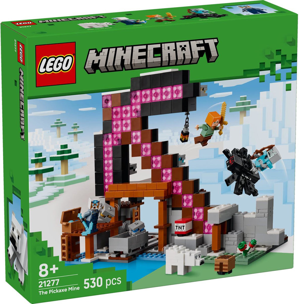 LEGO Minecraft De Pikhouweelmijn - 21277