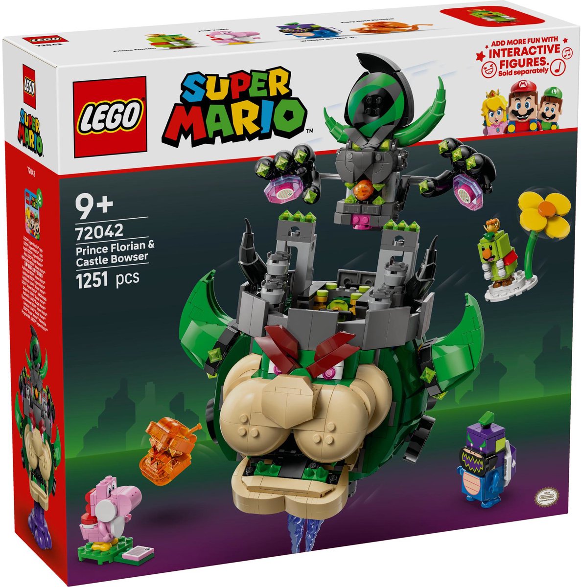 LEGO Super Mario Prins Florian en Kasteel-Bowser - 72042