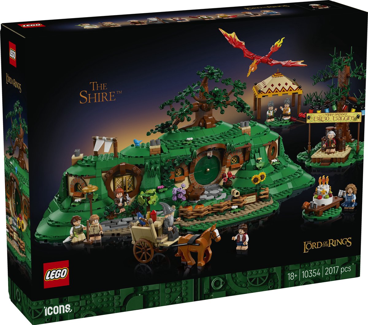 LEGO Icons The Lord of the Rings The Shire - 10354