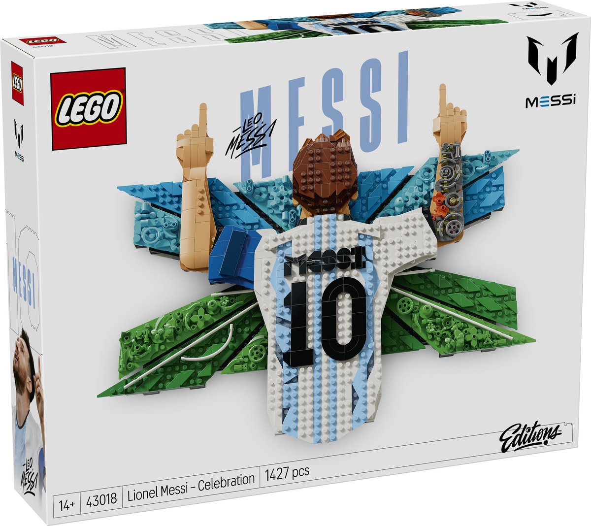 LEGO Editions Lionel Messi – Viering - 43018