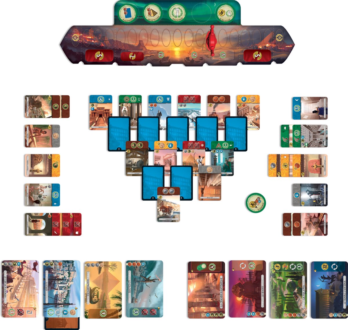 7 Wonders Duel - Bordspel (NL)