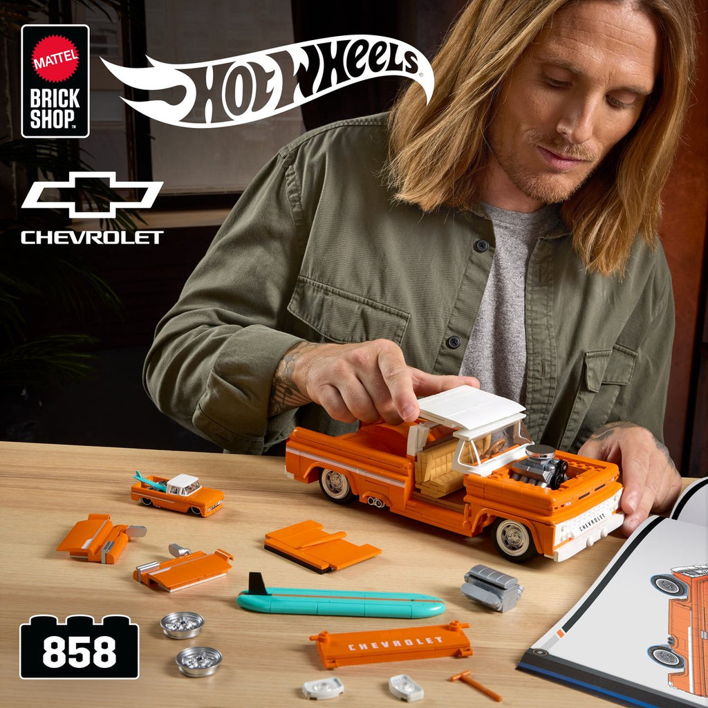 Mattel Brick Shop Hot Wheels Elite Serie Custom '62 Chevy Pickup
