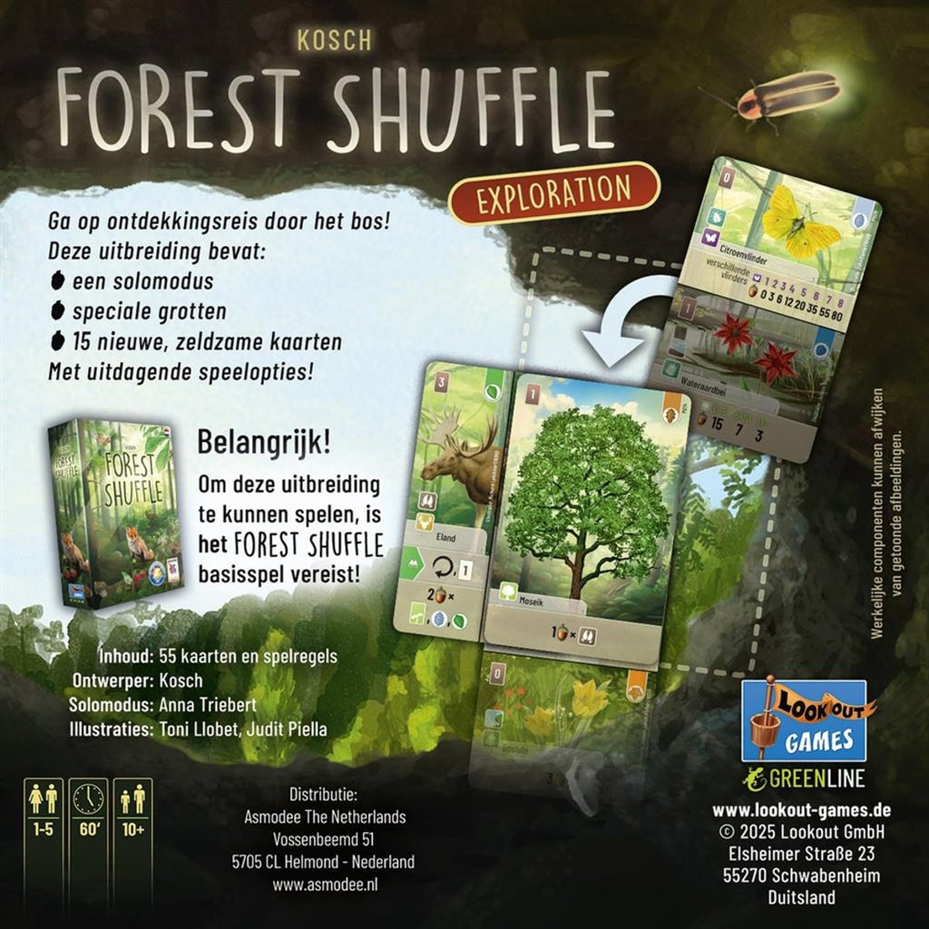Forest Shuffle Uitbreiding: Exploration - Kaartspel (NL)