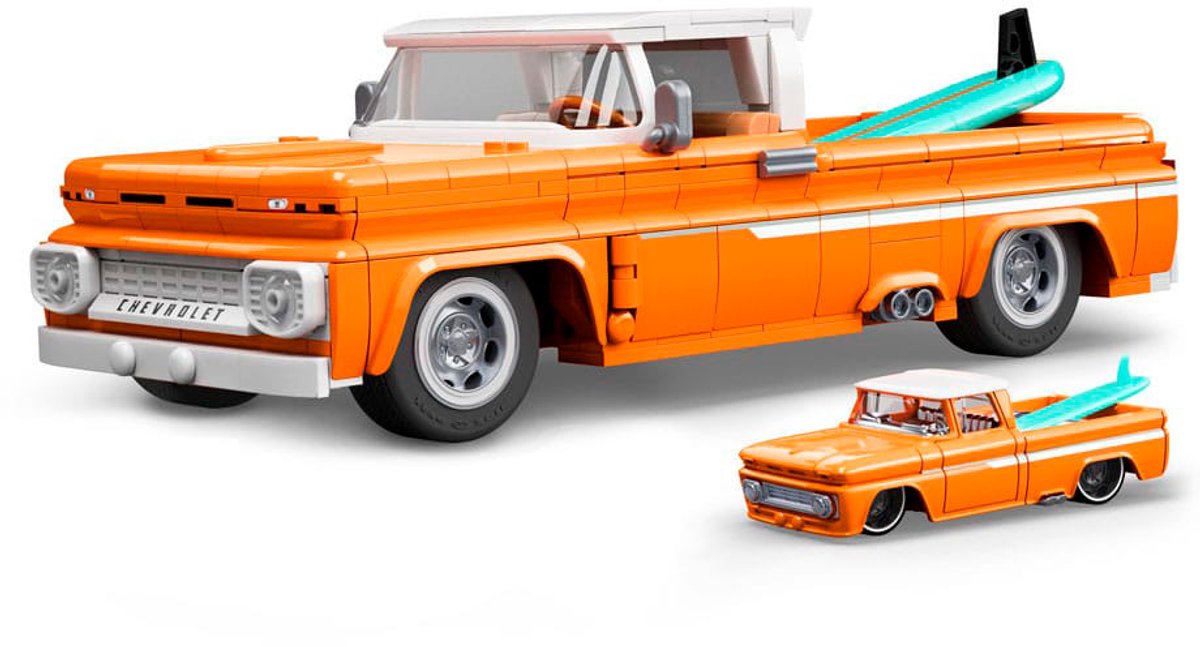 Mattel Brick Shop Hot Wheels Elite Serie Custom '62 Chevy Pickup