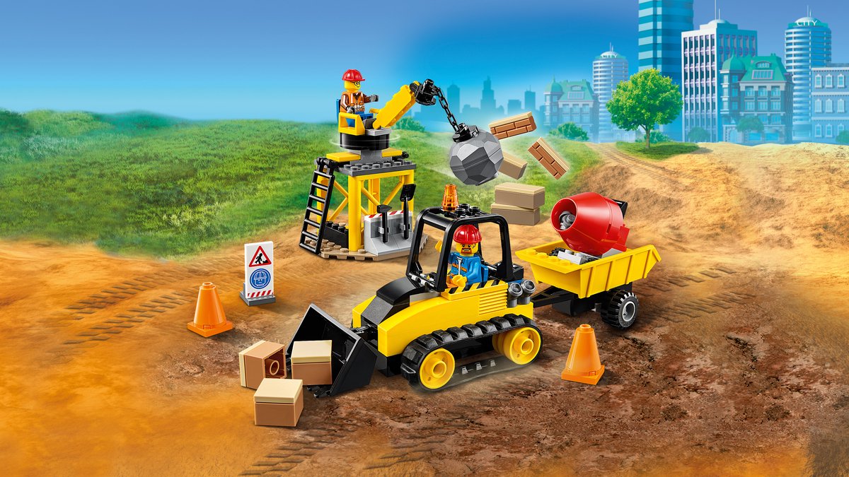 LEGO City Constructiebulldozer - 60252