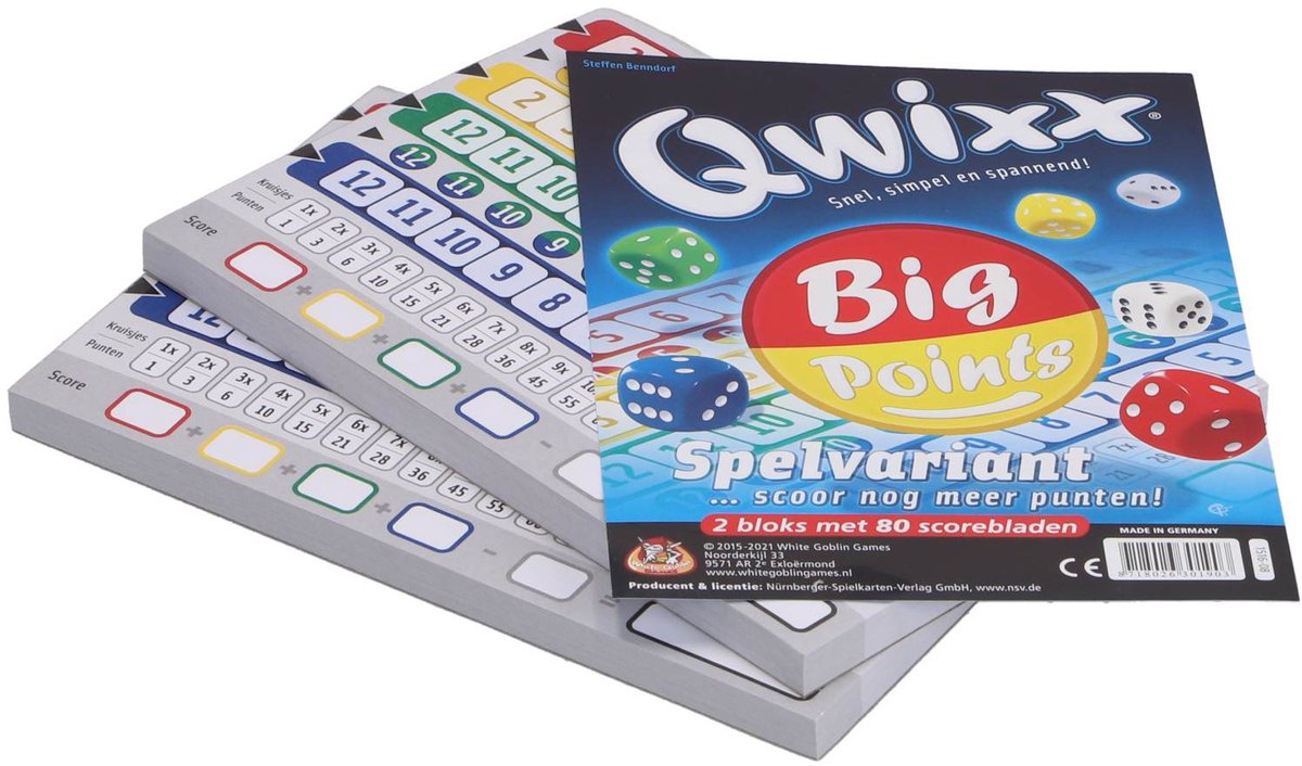 Qwixx Big Points - Dobbelspel