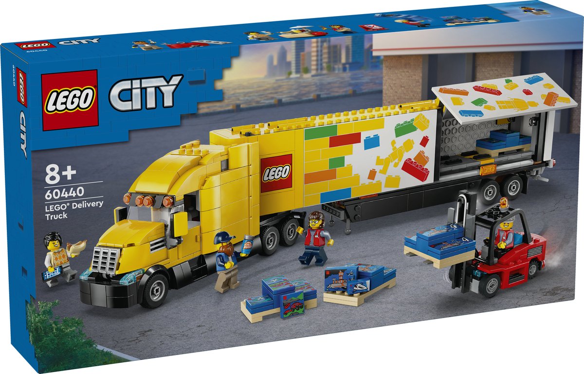LEGO City Gele vrachtwagen - 60440