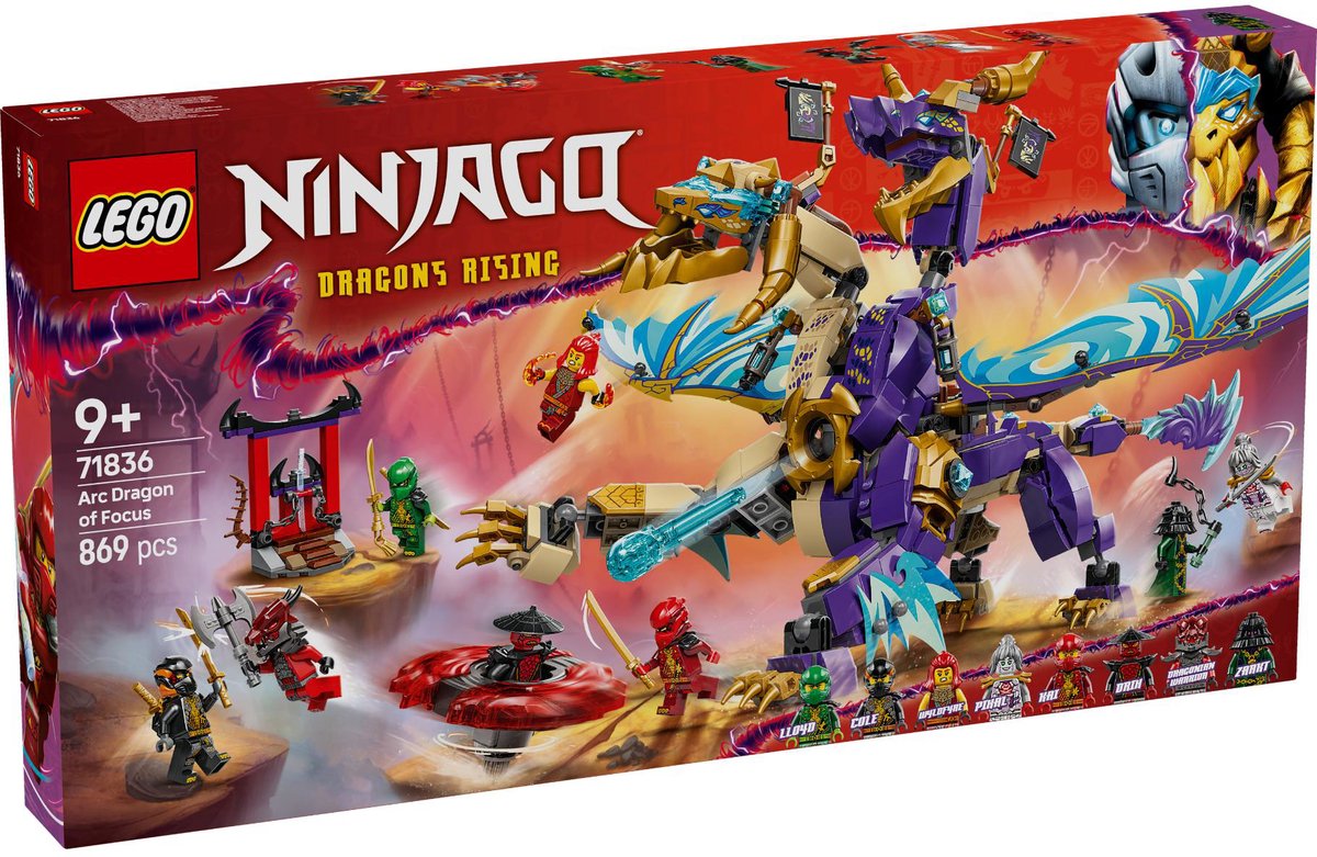 LEGO Ninjago Boogdraak van Concentratie - 71836