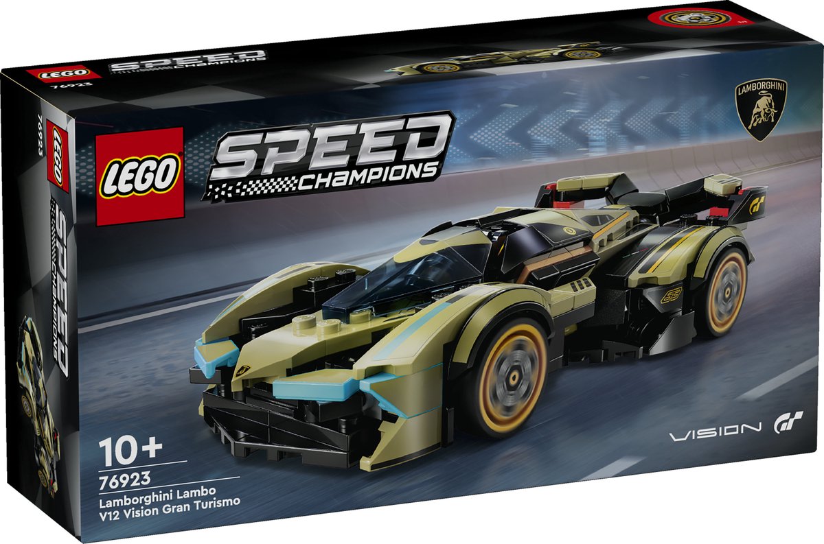 LEGO Speed Champions Lamborghini Lambo V12 Vision GT supercar - 76923