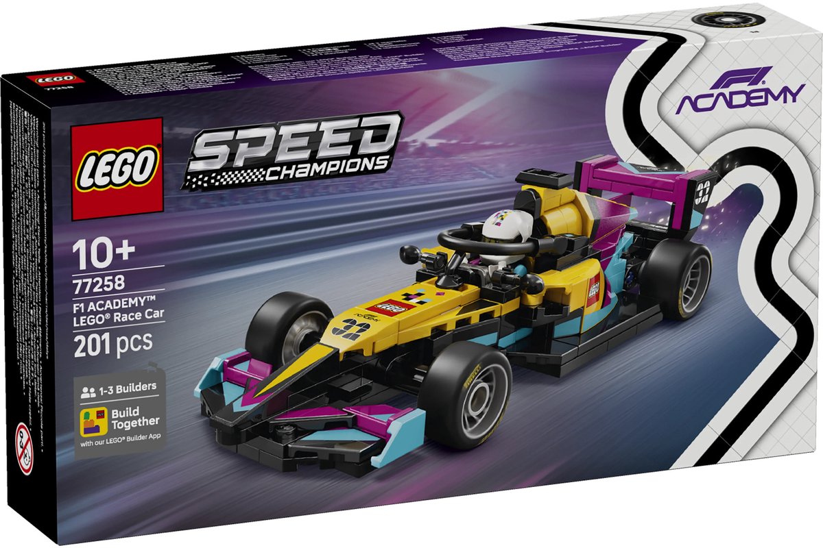LEGO Speed Champions F1 ACADEMY LEGO racewagen - 77258