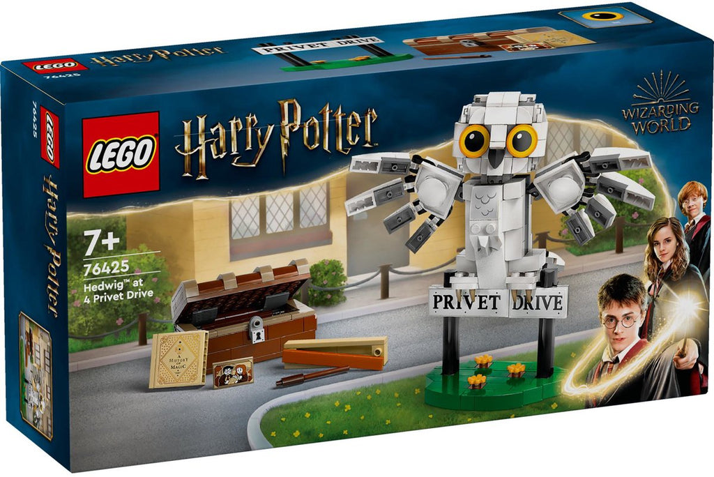 LEGO Harry Potter Hedwig bij Ligusterlaan 4 - 76425