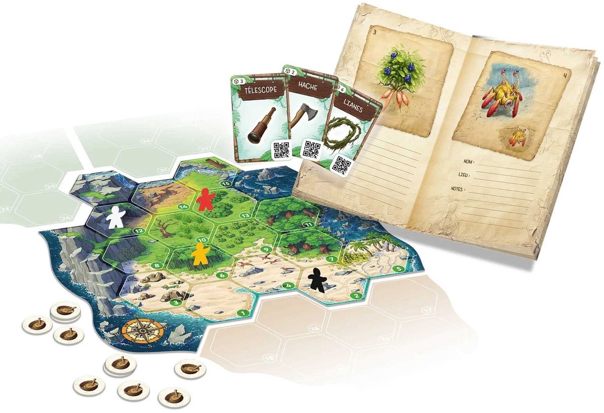 Toriki: Het Onbewoonde Eiland - Bordspel (NL)