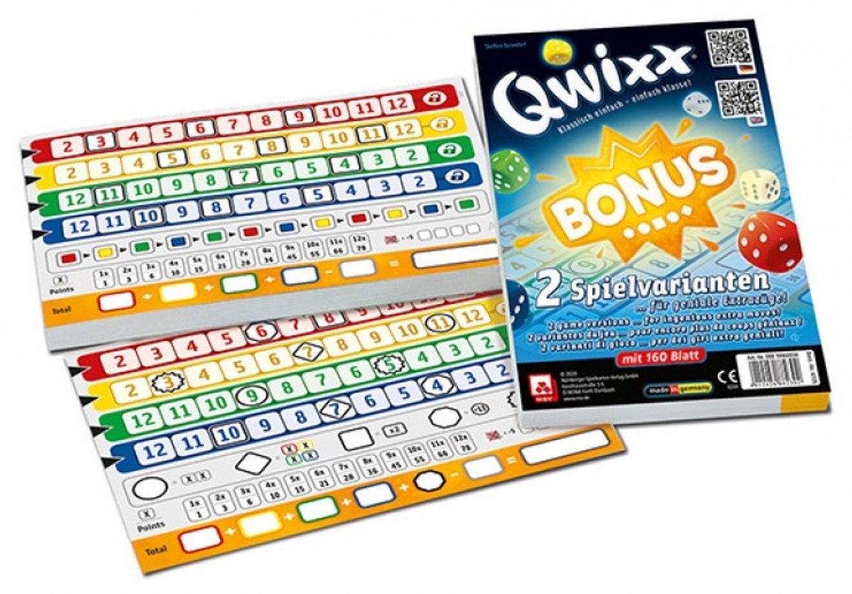 Qwixx Bonus - Dobbelspel