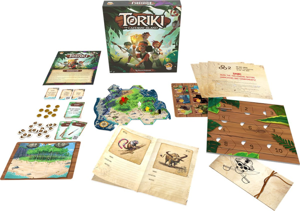 Toriki: Het Onbewoonde Eiland - Bordspel (NL)
