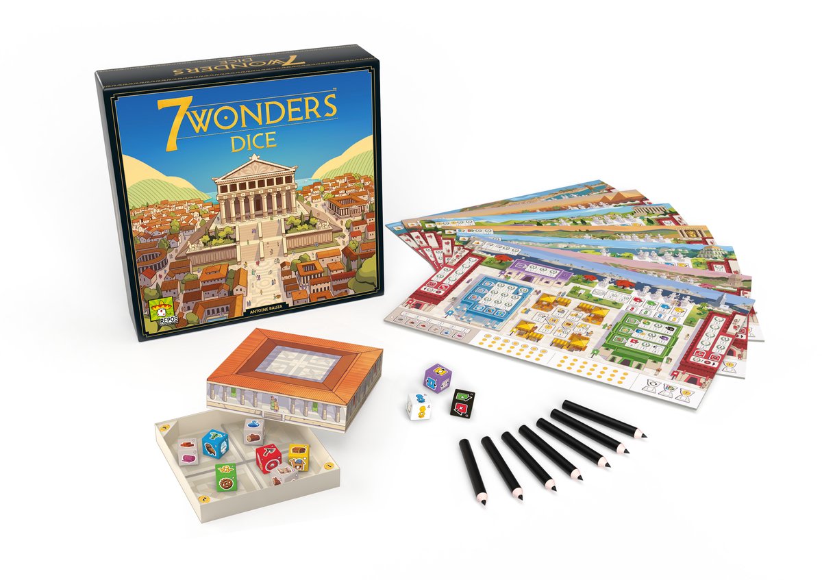 7 Wonders Dice - Dobbelspel (NL)
