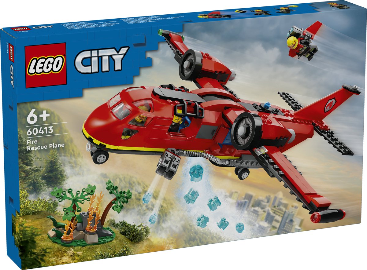 LEGO City Brandweervliegtuig 60413