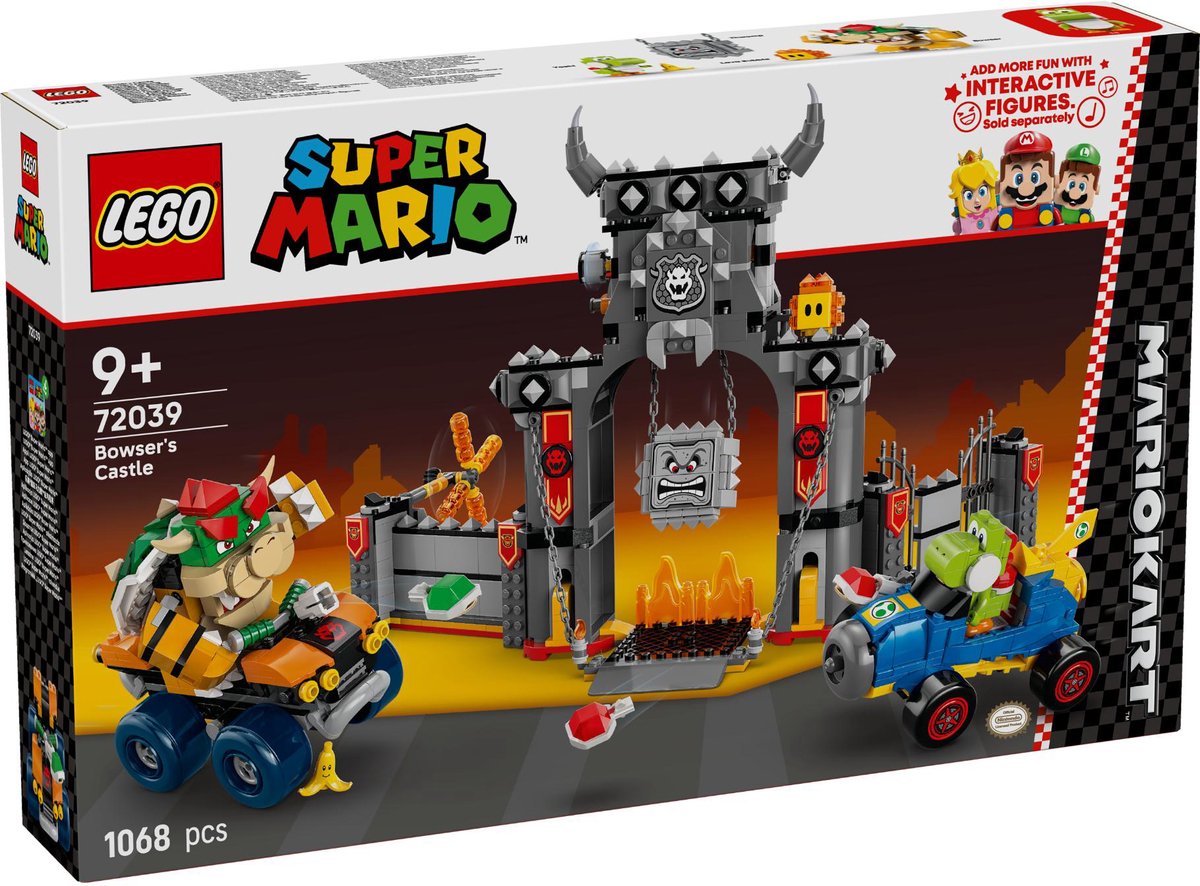 LEGO Super Mario: Mario Kart – Bowsers Kasteel - 72039