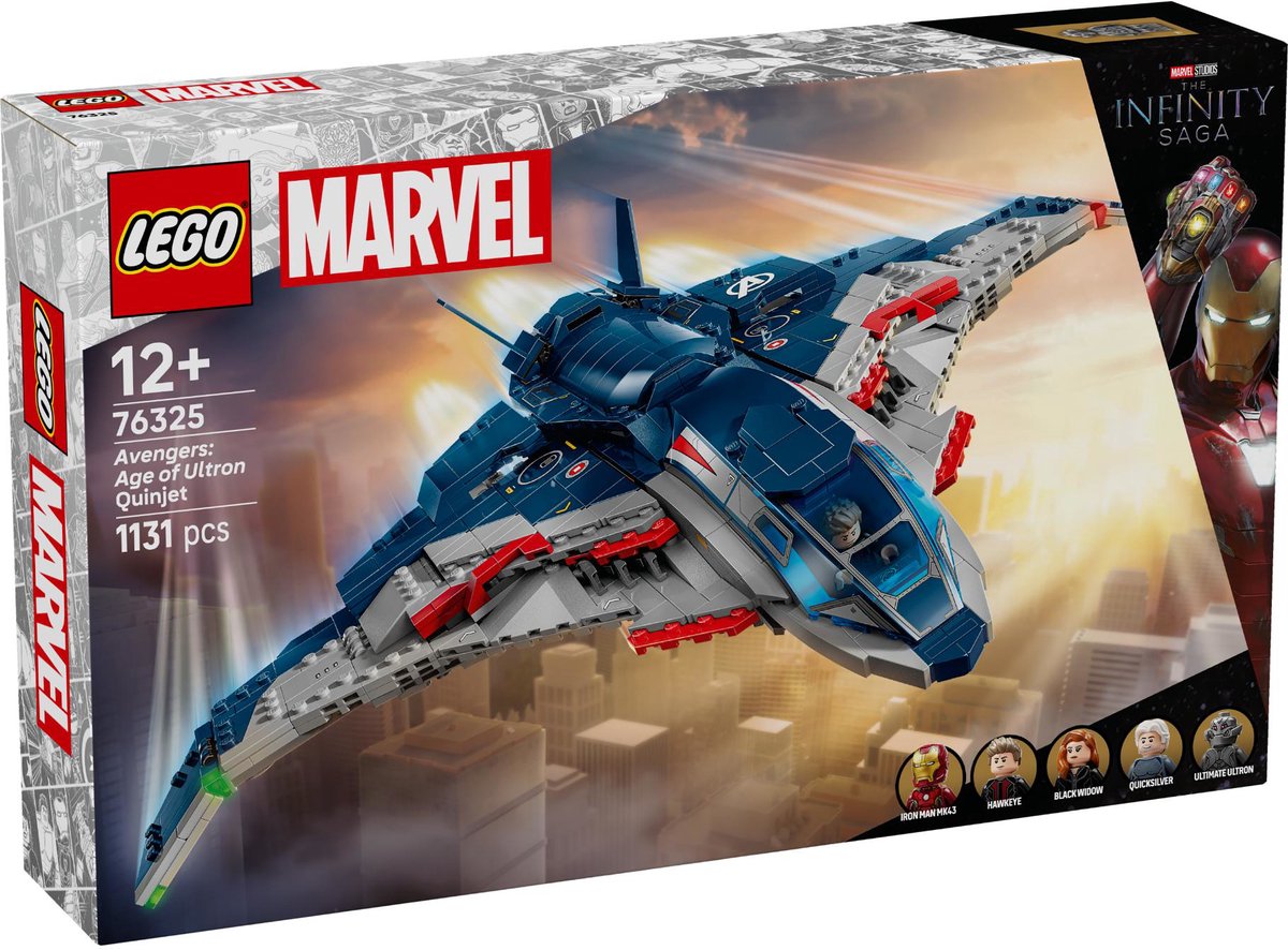 LEGO Marvel Avengers: Age of Ultron Quinjet - 76325