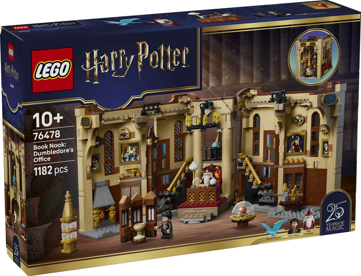 LEGO Harry Potter Boekensteun: Het Kantoor van Perkamentus - 76478