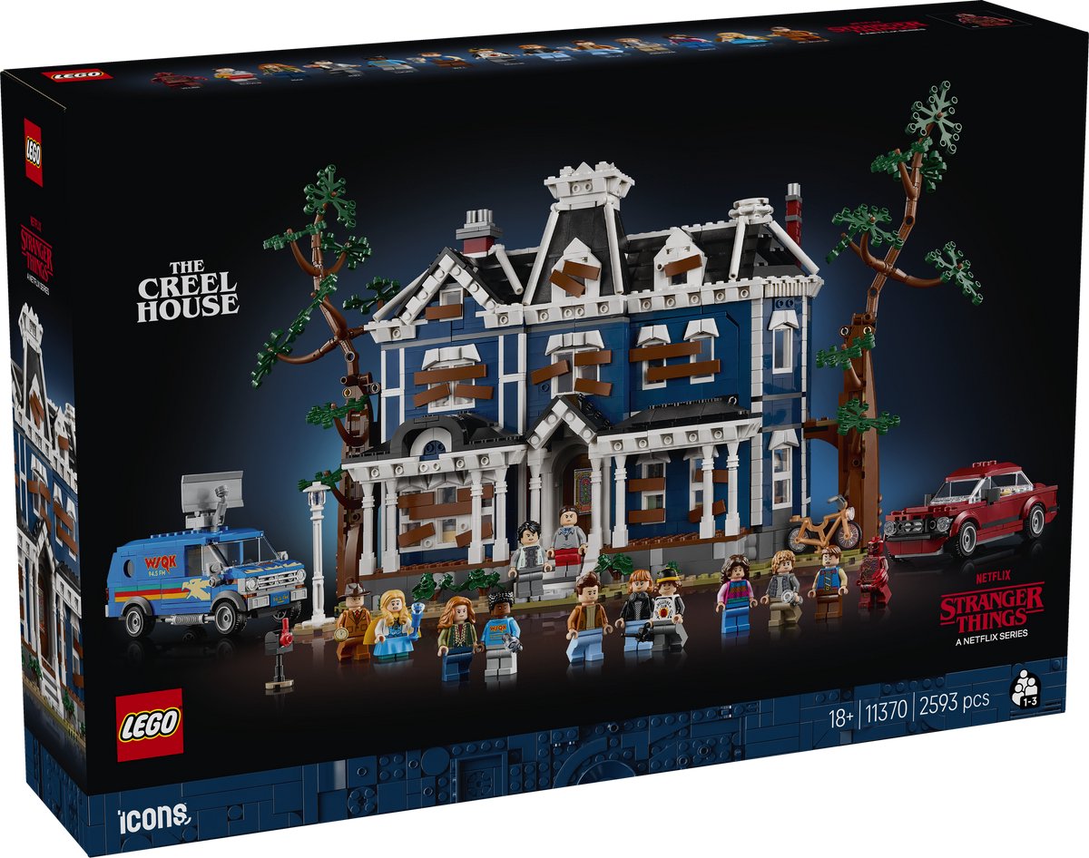 LEGO Icons Stranger Things: Het Huis van de Familie Creel - 11370