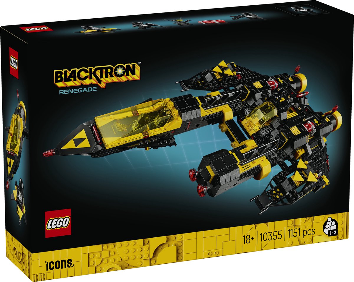 LEGO Icons Blacktron Renegade - 10355