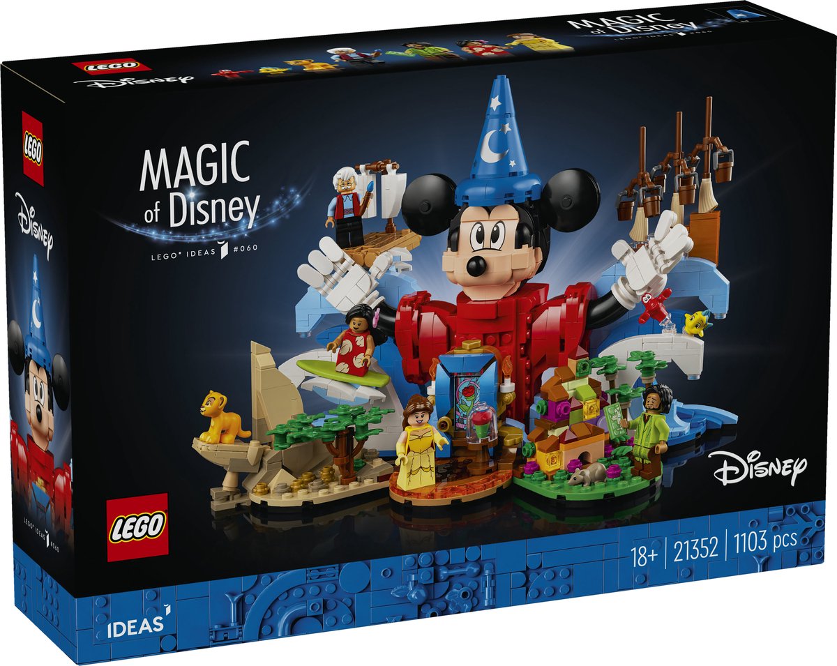 LEGO Ideas Disney Magie - 21352