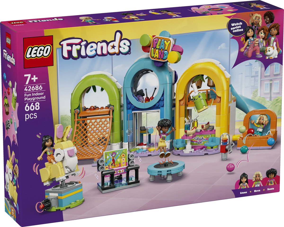 LEGO Friends Binnenspeeltuin - 42686