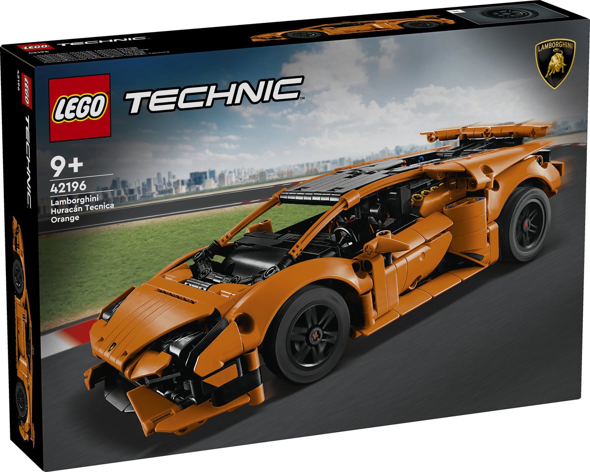 LEGO Technic Lamborghini Huracán Tecnica – oranje - 42196