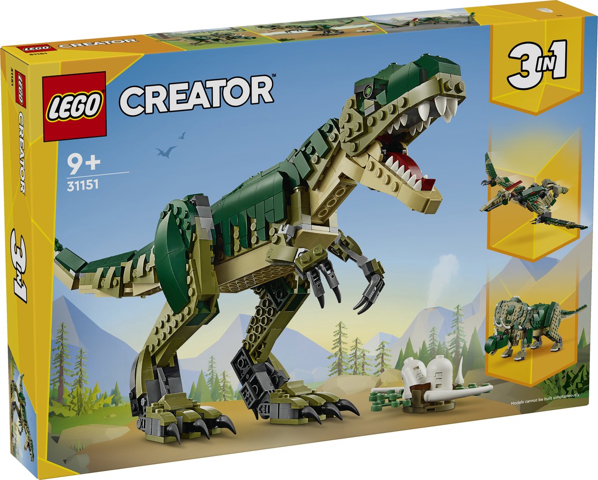 LEGO Creator 3-in-1 T. rex - 31151