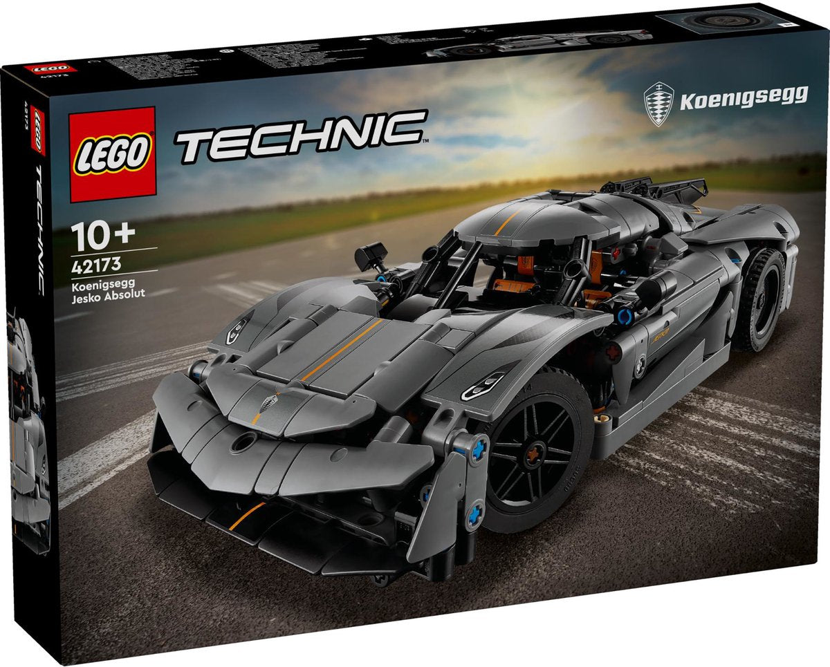LEGO Technic Koenigsegg Jesko Absolut grijze hypercar - 42173