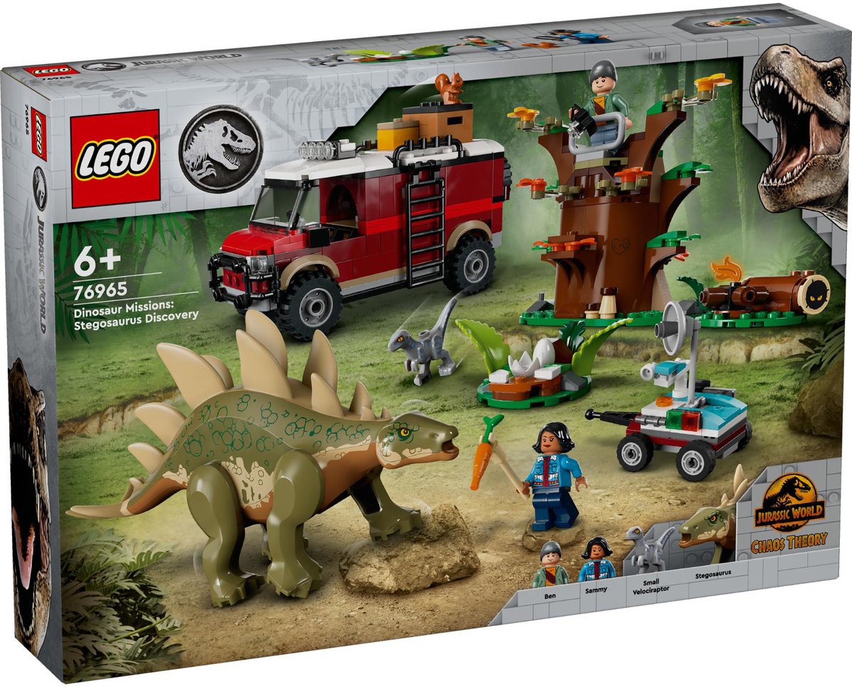LEGO Jurassic World Dinosaurusmissies: Ontdekking van de Stegosaurus - 76965