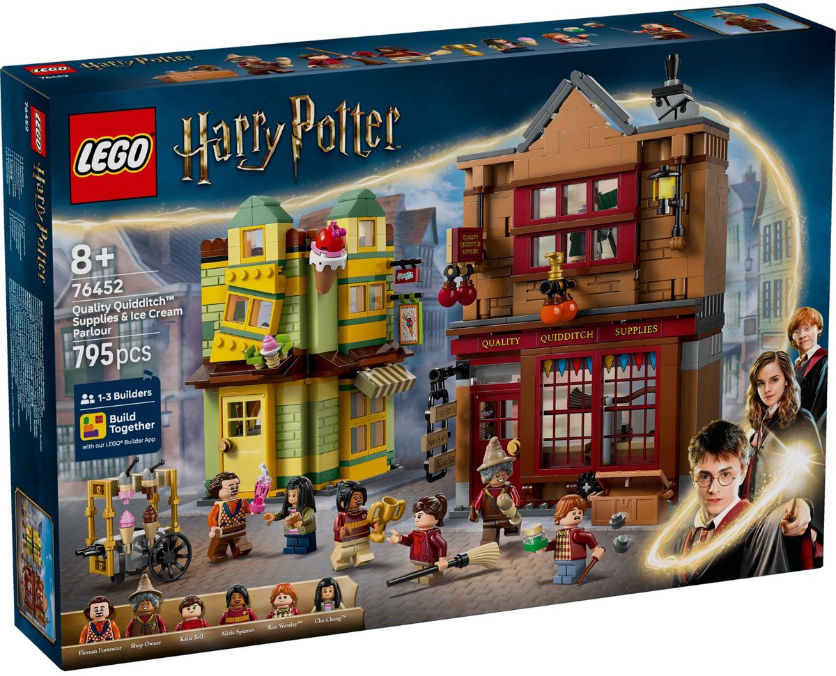 LEGO Harry Potter Zwik & Zwachtels Zwerkbalpaleis en ijssalon - 76452
