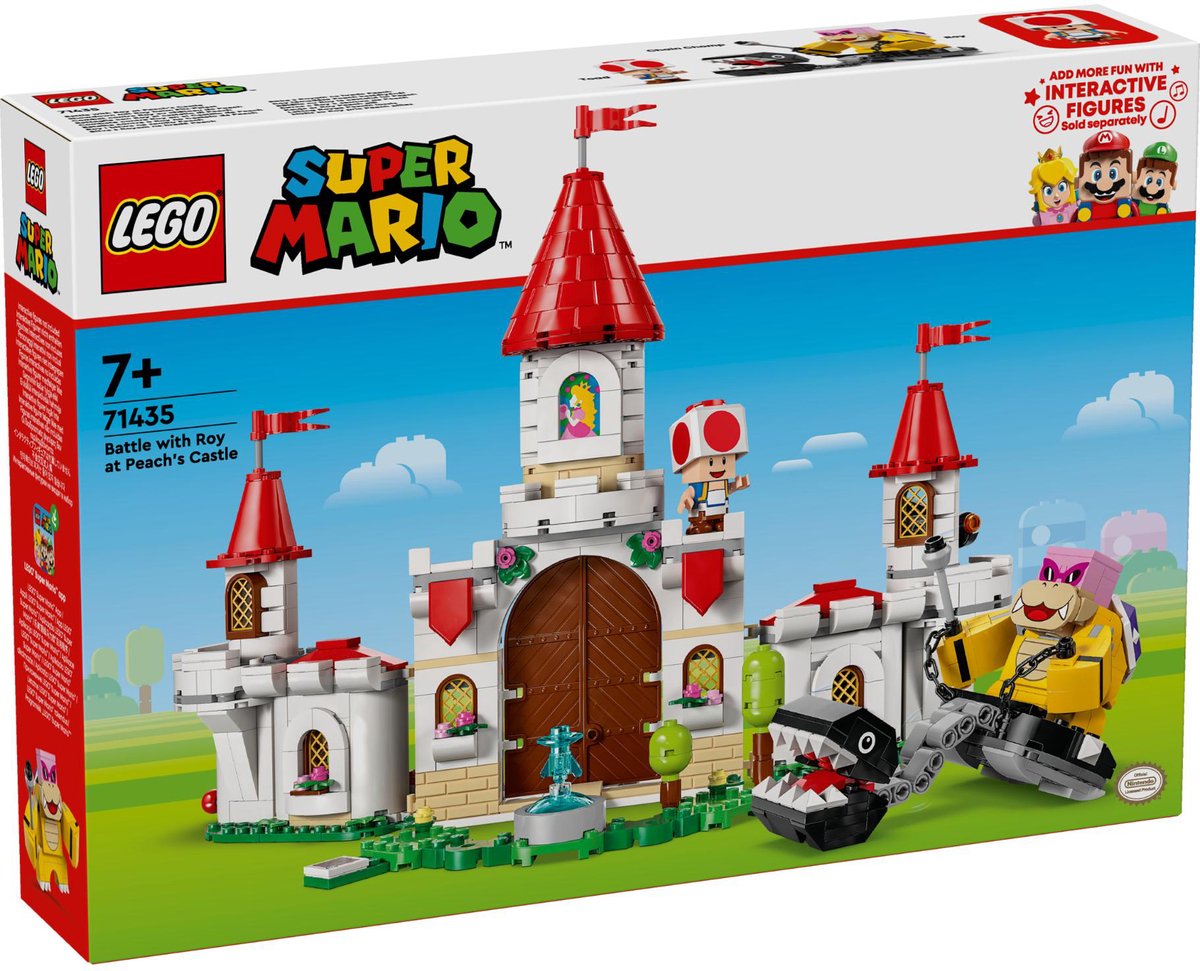 LEGO Super Mario Gevecht met Roy bij Peach' kasteel - 71435