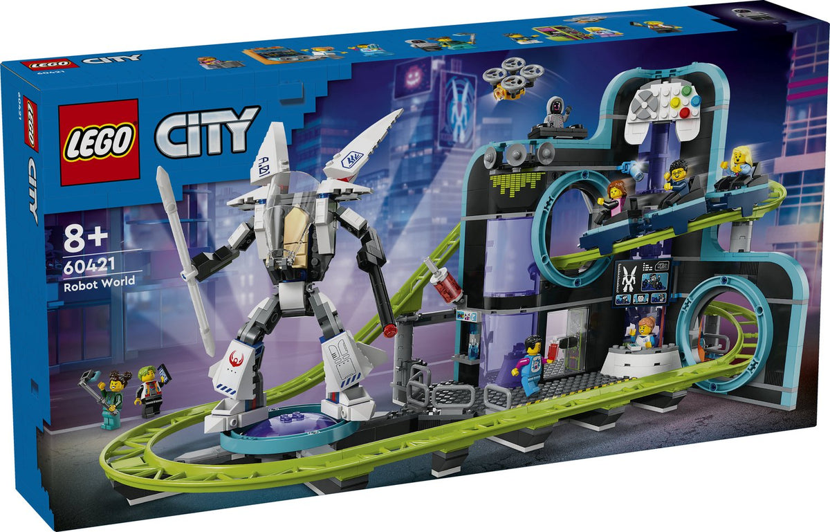 LEGO City Achtbaan in Robotwereld - 60421